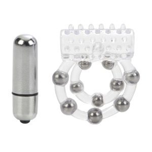 Buy 10 Bead Maximus Cock Ring by California Exotic online.