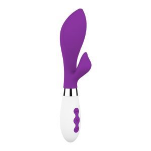 Buy Achelois Rechargeable Vibrator Purple by Shots Toys online.