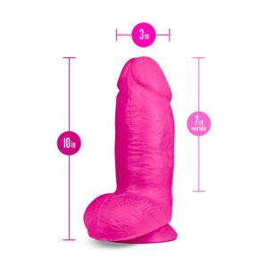 Au Naturel Bold Chub 10 Inch Dildo Blush Novelties 2 1.jpg