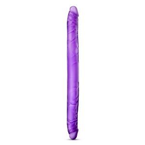Buy B Yours 16 Inch Purple Double Dildo by Blush Novelties online.