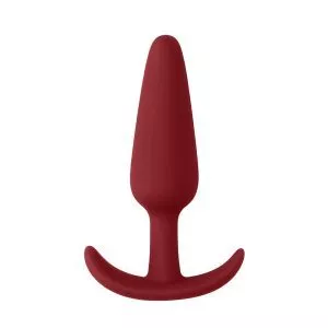 Buy Beginners Size Slim Butt Plug Red by Shots Toys online.