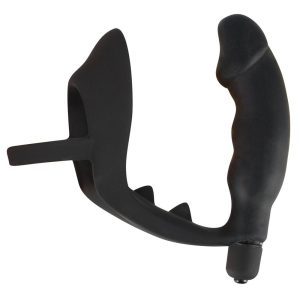 Buy Black Velvets Cock Ring And Vibrating Anal Plug by You2Toys online.