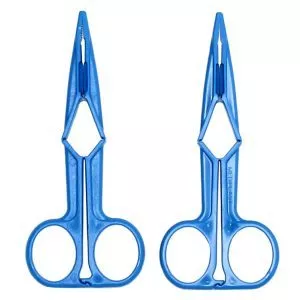 Buy Blue Scissor Nipple Clamps by Rimba online.