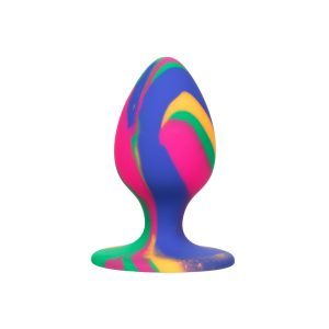 Buy Cheeky Medium Tie Dye Butt Plug by California Exotic online.