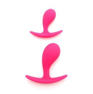 Buy Copenhagen Pink Duo Anal Plug Set by Rimba online.