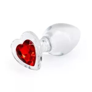 Crystal Desires Glass Heart Medium Butt Plug NS Novelties 2.jpg