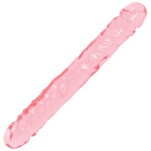 Buy Crystal Jellies 12 Inch Double Dong Pink by Doc Johnson online.