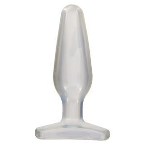 Buy Crystal Jellies Medium Butt Plug Clear by Doc Johnson online.