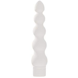 White Nights 7 Inch Ribbed Anal Vibrator by Doc Johnson for you to buy online.