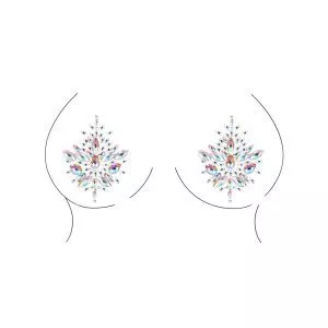 Buy Dazzling Nipple Bling Sticker by Shots Toys online.