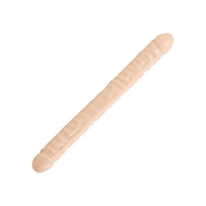 Buy Double Header 18 Inch Veined Dong Flesh Pink by Doc Johnson online.