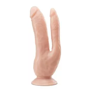 Buy Dr. Skin Dual 8 Inch Dual Penetrating Dildo With Suction Cup by Blush Novelties online.