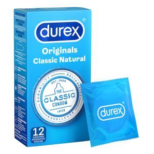Buy Durex Originals Classic Natural Condoms 12 Pack by Durex Condoms online.