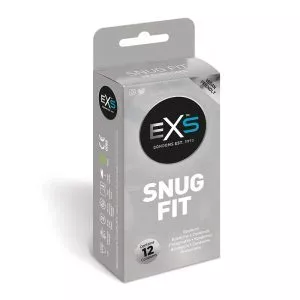 Buy EXS Snug Closer Fitting Condoms 12 Pack by Exs Condoms online.