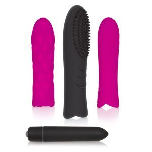 Buy Evolved Trio Pleasure Sleeve Kit With Bullet by Evolved Sex Toys online.