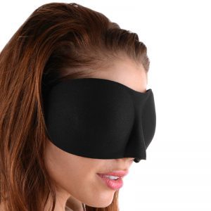 Frisky Deluxe Black Out Blindfold by Kink Industries for you to buy online.
