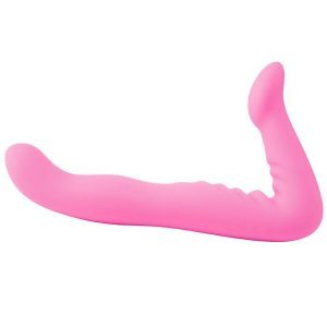 Buy Fetish Fantasy Elite Strapless Strap On 8 Inch Pink by PipeDream online.