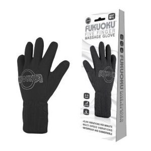 Buy Fukuoku Vibrating Five Finger Massage Glove  Left Hand by Finger Fitting Products online.
