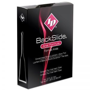 Buy ID BackSlide Anal Formula Lubricant Insert Tubes 4 x 8ml by ID Lube online.