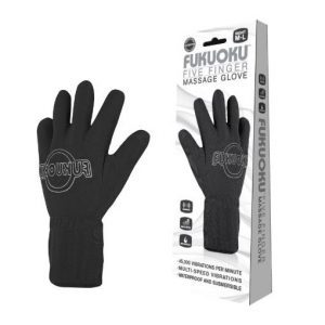 Fukuoku Vibrating Five Finger Massage Glove  Left Hand by Finger Fitting Products for you to buy online.
