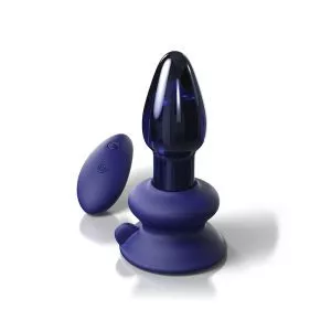 Buy Icicles No. 85 Vibrating Glass Butt Plug Massager by PipeDream online.