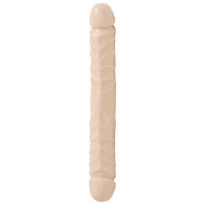 Buy Jr Veined Double Header 12 Inch Dong Flesh Pink by Doc Johnson online.