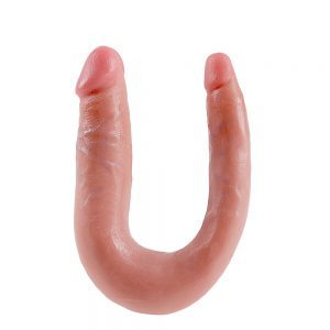 Buy King Cock Small Double Trouble Flesh by PipeDream online.