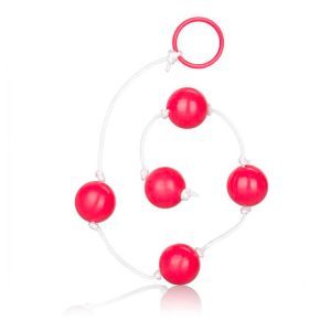 Buy Large Pleasure Anal Beads Assorted Colours by California Exotic online.