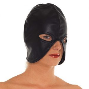 Buy Leather Head Mask by Rimba online.
