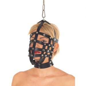 Buy Leather Muzzle Mask by Rimba online.