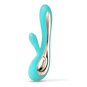 Buy Lelo Soraya 2 Dual Rabbit Vibrator Aqua by Lelo online.