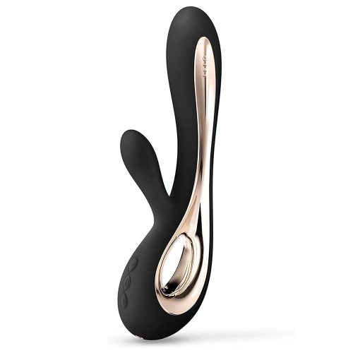 Buy Lelo Soraya 2 Dual Rabbit Vibrator Black by Lelo online.