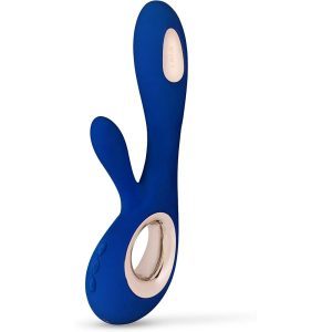 Buy Lelo Soraya Wave Dual Action Vibrator Midnight Blue by Lelo online.