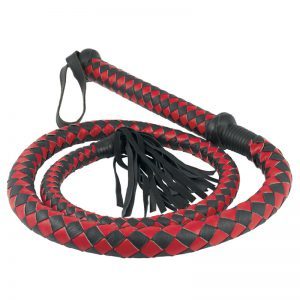 Buy Long Arabian Whip Red And Black by Rimba online.