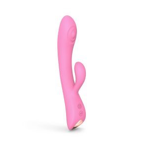 Buy Love To Love Bunny And Clyde Tapping Rabbit Vibrator Pink by Love To Love online.