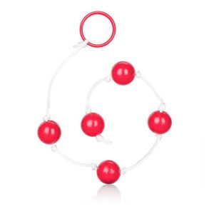 Buy Medium Pleasure Anal Beads Assorted Colours by California Exotic online.
