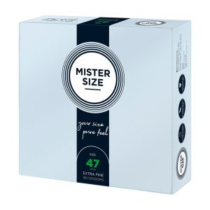 Buy Mister Size 47mm Your Size Pure Feel Condoms 36 Pack by Mister Size online.