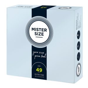 Buy Mister Size 49mm Your Size Pure Feel Condoms 36 Pack by Mister Size online.