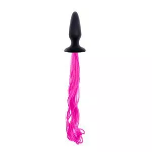 Unicorn Tails Butt Plug Pink by NSNovelties for you to buy online.