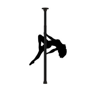 Buy Ouch Black Dance Pole by Shots Toys online.