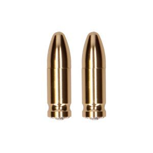 Buy Ouch Magnetic Nipple Clamps Diamond Bullet Gold by Shots Toys online.