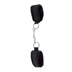 Buy Ouch Velcro Black Cuffs For Hands And Ankles by Shots Toys online.