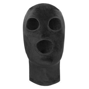 Buy Ouch Velvet Mask With Eye And Mouth Opening by Shots Toys online.