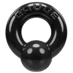 Buy Oxballs Gauge Super Flex Cock Ring Black by OXBALLS online.