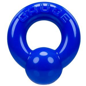 Buy Oxballs Gauge Super Flex Cock Ring Police Blue by OXBALLS online.