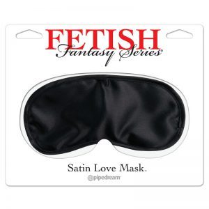 Fetish Fantasy Series Satin Love Mask Black by PipeDream for you to buy online.