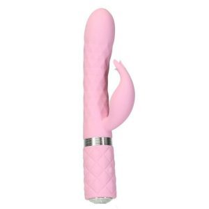 Buy Pillow Talk Lively Rabbit Vibrator Pink by BMS Enterprises online.