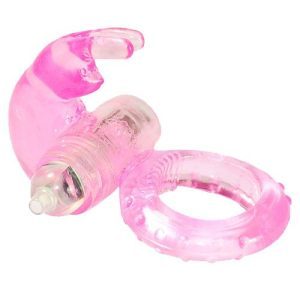 Buy Pink Jelly Vibrating Rabbit Cock Ring by Various Toy Brands online.