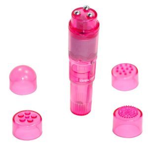 Buy Pink Powerful Pocket Mini Vibrator by Various Toy Brands online.