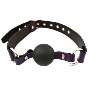 Rouge Garments Ball Gag Purple by Rouge Garments for you to buy online.